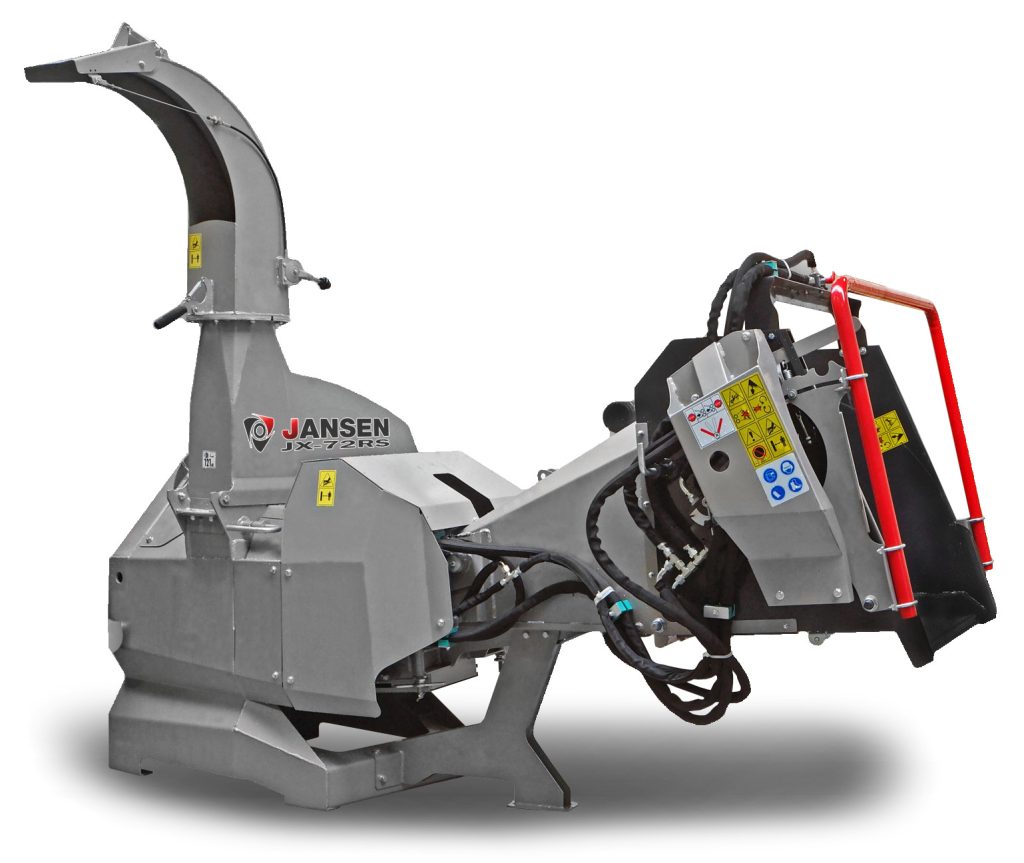 Jansen JX-72RS hydraulische tractor hakselaar voor professioneel gebruik