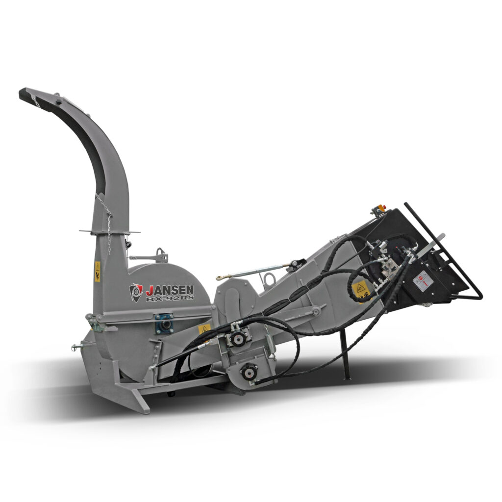 Jansen BX-92RS tractor hakselaar met hydraulische invoer en robuust ontwerp