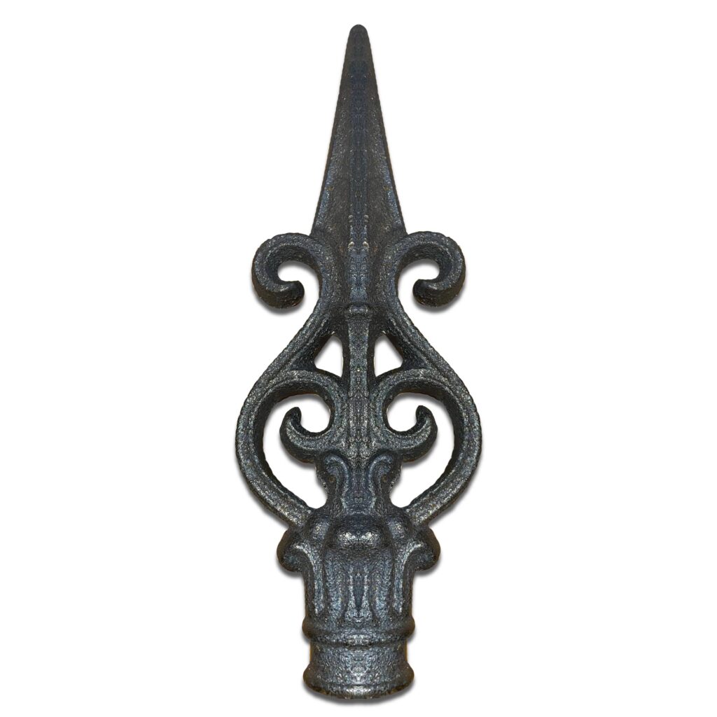 Ambachtelijk Gietijzeren sier ornament