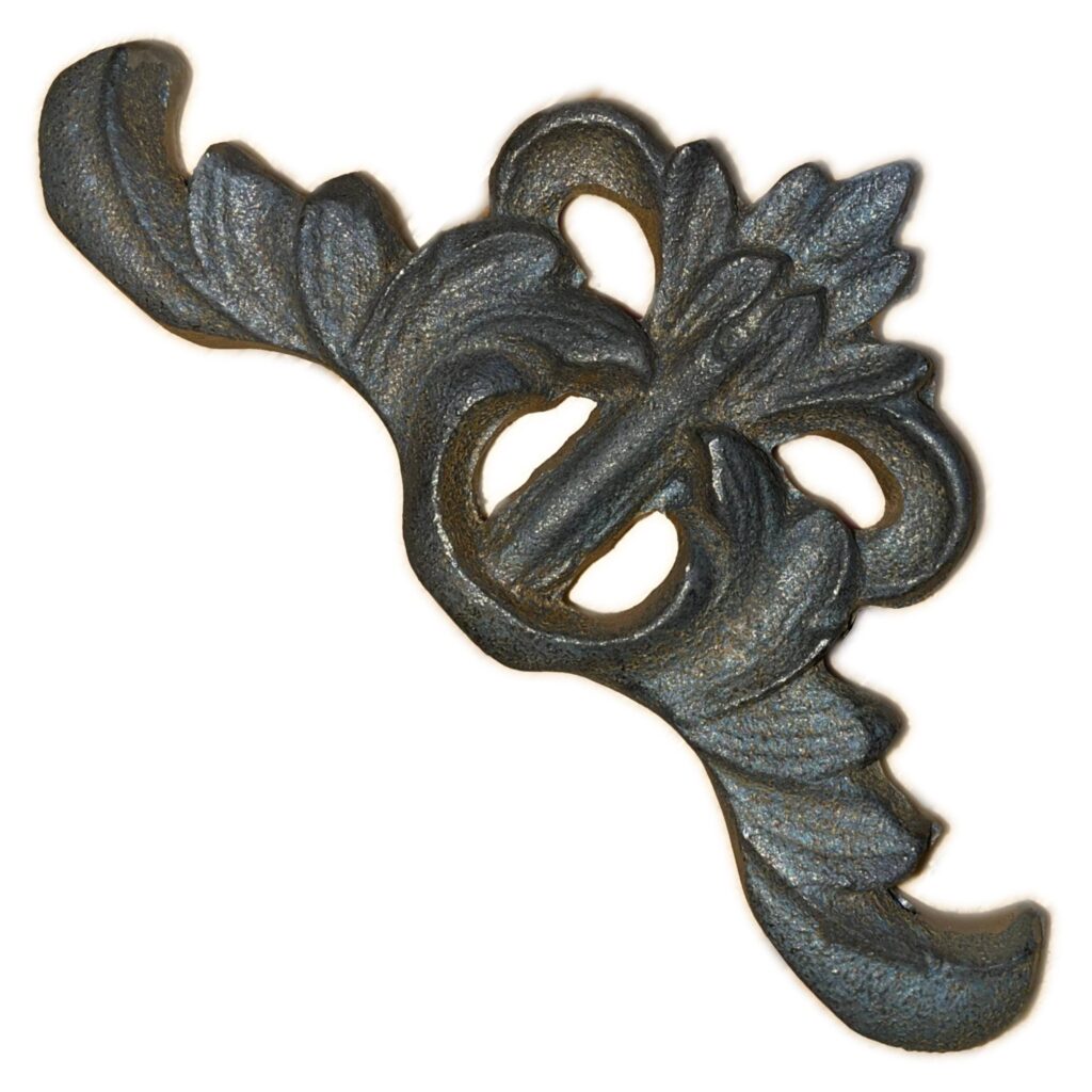 Gietijzeren sier ornament 170x80mm