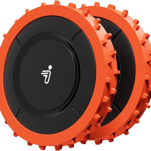 Help de segway om moeiteloos nat en glad terrein te hanteren. De gespecialiseerde wielspikes bieden uitzonderlijke tractie op hellingen tot 35%.