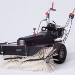 Veegmachine met Honda motor en roterende borstel