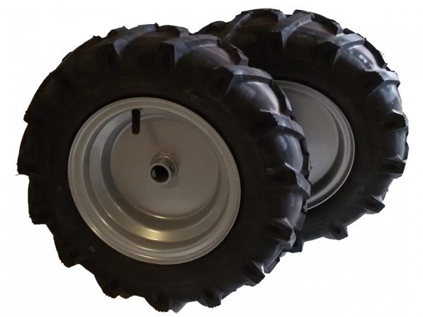 Paar wielen 3.50-8" voor MC2300, hoofdaanzicht