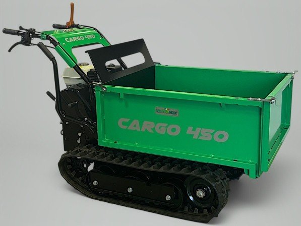 Transporter CARGO 450 met Honda GP160 OHV motor - 450 kg - 3 vooruit + 1 achteruit - manuele kiepfunctie