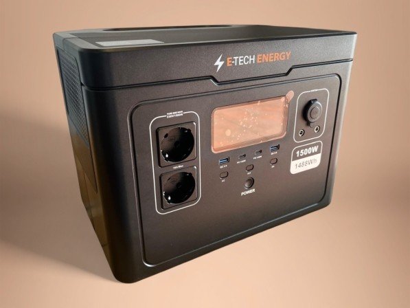 Mobiele accu stroomgroep S015 - continu vermogen 1500 W (max. 3600 W) - capaciteit 1488 Wh