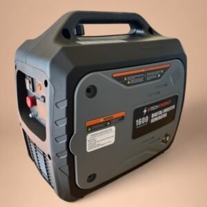 Stroomgenerator E1600 in grijstinten met handvat