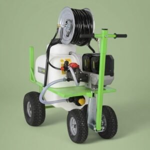 E-Tech Power Accu Sproeier, 120 liter, 4 wielen, EGO Power+ 56 V motor