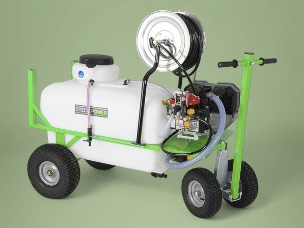 Sproeier op 4 wielen met EGO Power+ 56V accu motor