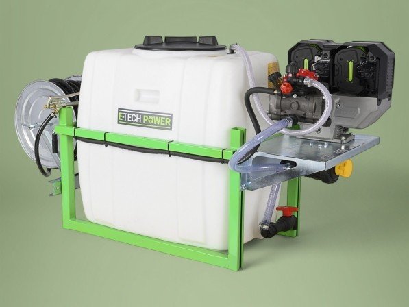 Polyvalente sproeigroep met EGO Power+ 56V accu motor - inhoud 200 liter - pomp 25 l/min - 25 bar