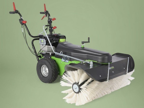 Axiaal veegmachine met EGO Power+ 56V accu motor - 100 cm - borstel ø 40 cm