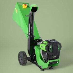 E-Tech Hakselaar C-SH50 EGO, met accu motor, hoge afvoerbuis
