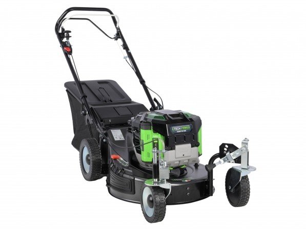 Grasmaaier met zwenkwielen en EGO Power+ 56V accu motor - 52 cm - stalen maaidek - zelfrijdend, variabele snelheid