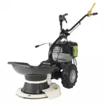 Zijaanzicht van Maaier met roterende zeis met EGO Power+ 56V accu motor - 57 cm - 1 versnelling vooruit