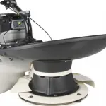 Close-up van de Maaier met roterende zeis met EGO Power+ 56V accu motor - 57 cm - 1 versnelling vooruit