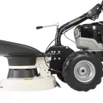 Zijaanzicht van de Maaier met roterende zeis met EGO Power+ 56V accu motor - 57 cm - 1 versnelling vooruit