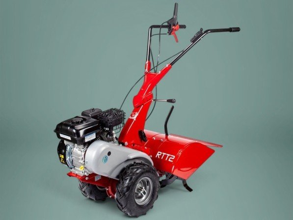 Tweewielige trekker RTT 2 met motor B&S 950 OHV - 1 versnelling vooruit + 1 achteruit - bakfrees 50 cm
