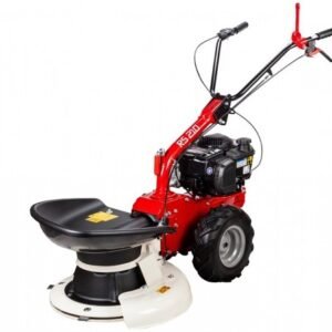 Zijaanzicht van de Maaier met roterende zeis RS210 met motor B&S 675 Exi OHV