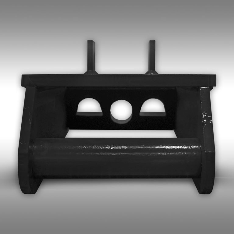 Adapter, snelwissel MS-03 voor hydr. Grondboor Jansen HBG-1500 vooraanzicht