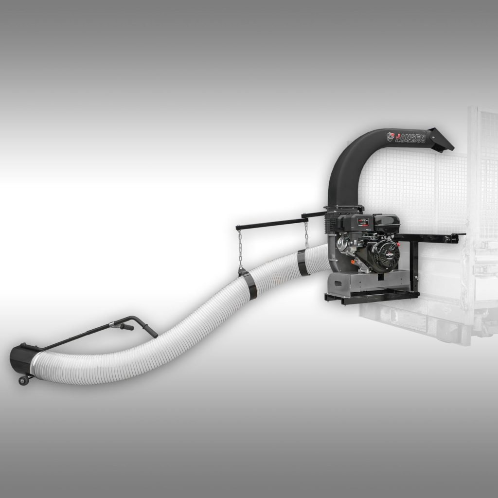 Jansen Bladruimer LG-1300, bladzuiger, bladblazer, aanbouwframe