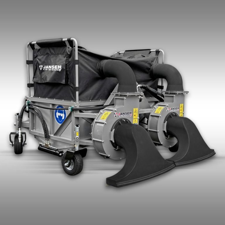 Jansen LS-8500H bladzuiger, hydraulisch aangedreven, Euro bevestiging