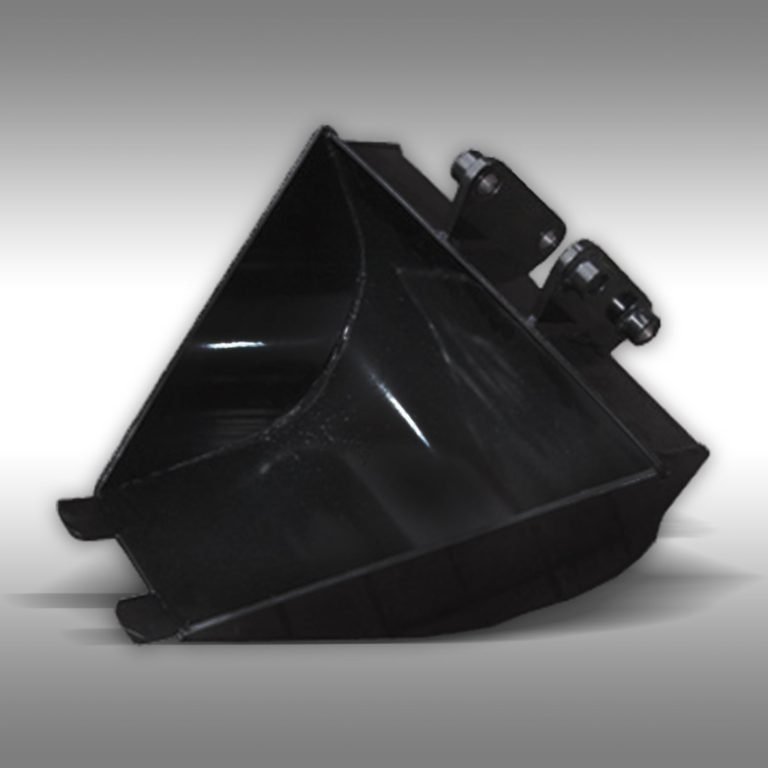 Graafbak profiel 600 / 200 mm voor de minigraafmachine Jansen MB-300 und MB-360° in close-up