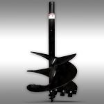 Jansen TBG-200 tractor grondboor met 600 mm boor