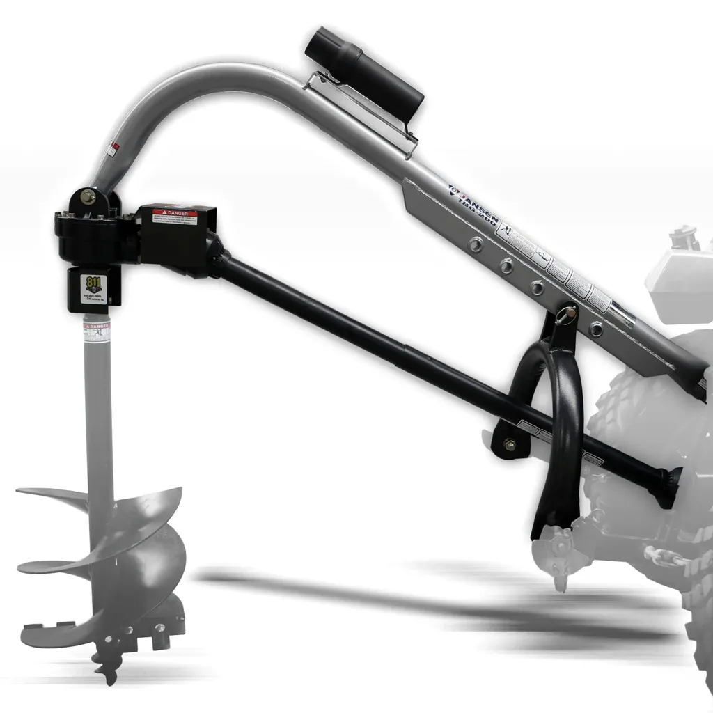 Jansen Grondboor TBG-200, incl. cardanas, cat. 1+2
