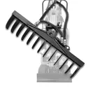 Jansen Hark voor Minigraver MB-800, hydraulisch zwenkbaar