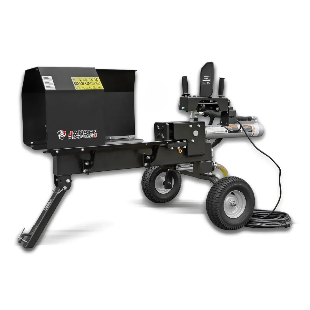 Jansen Houtklover HS-12L53E, 12 t, 53 cm, liggend, elektromotor 230 V