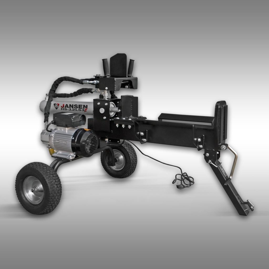 Jansen Houtklover HS-12L53E, 12 t, 53 cm, liggend, elektromotor 230V