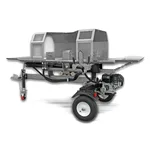 Jansen Houtklover HS-20DS55pro, 20 ton, 55 cm, Benzinemotor, Dubbele kloofmachine