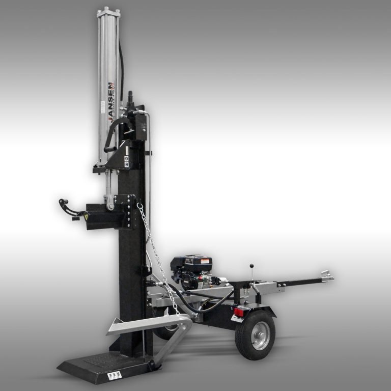 Houtklover Jansen HS-20H110-V2, 20 ton, 110 cm, benzine, staand