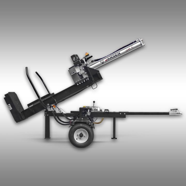 Jansen HS-20H110E houtklover in horizontale positie