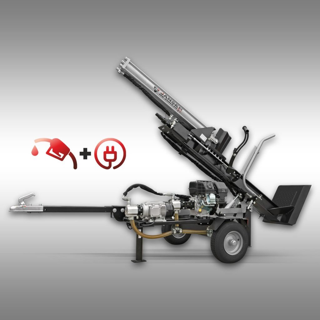 Jansen Houtklover HS-20H110K-V2, KOMBI, 20 t, 110 cm, benzine en elektro