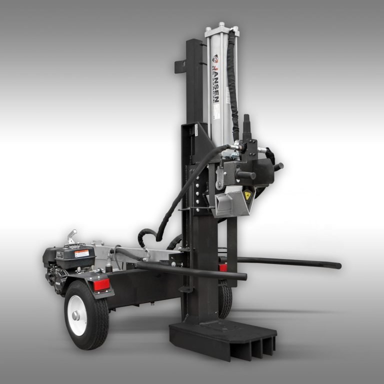 Houtklover Jansen HS-22A62K benzine+elektro, 22 t, 62, staand+liggend, Kloofmachine