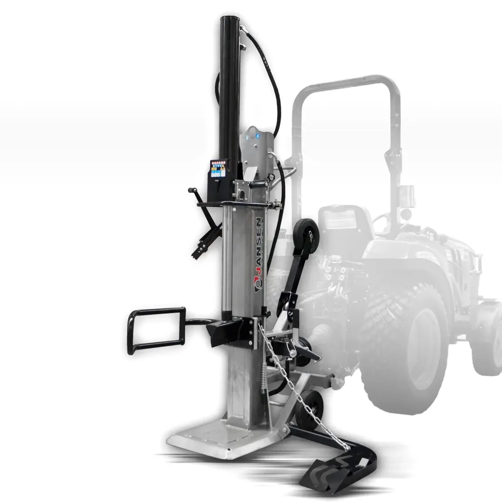 Jansen Houtklover TS-22, 22 t, met stamlift, aftakasaandrijving