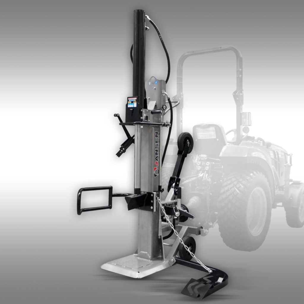 Jansen Houtklover TS-22, 22 t, met stamlift, aftakasaandrijving