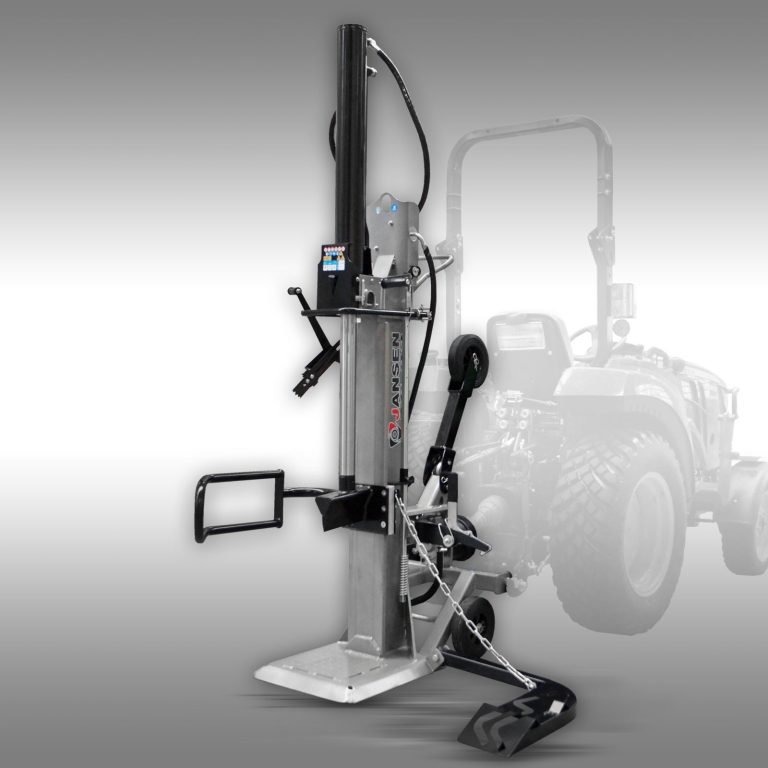 Jansen TS-22 Houtklover met stamlift en aftakasaandrijving