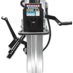 Jansen Houtklover TS-22B, 22 ton, stamlift, 10 PK benzinemotor
