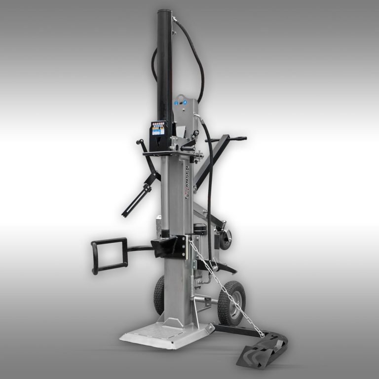 Houtklover Jansen TS-22E, 22 t met stamlift, elektromotor 5 kW