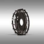 Ijzern wielen voor Jansen MGT-600 werktuigdrager