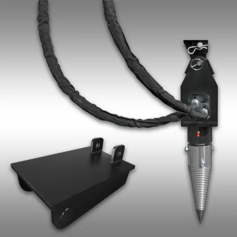 Kegelsplijter Jansen JSK-350-MS01 in zwart en zilver