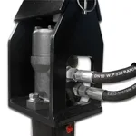 Jansen Kegelsplijter JSK-350-PG, met palletvork opname
