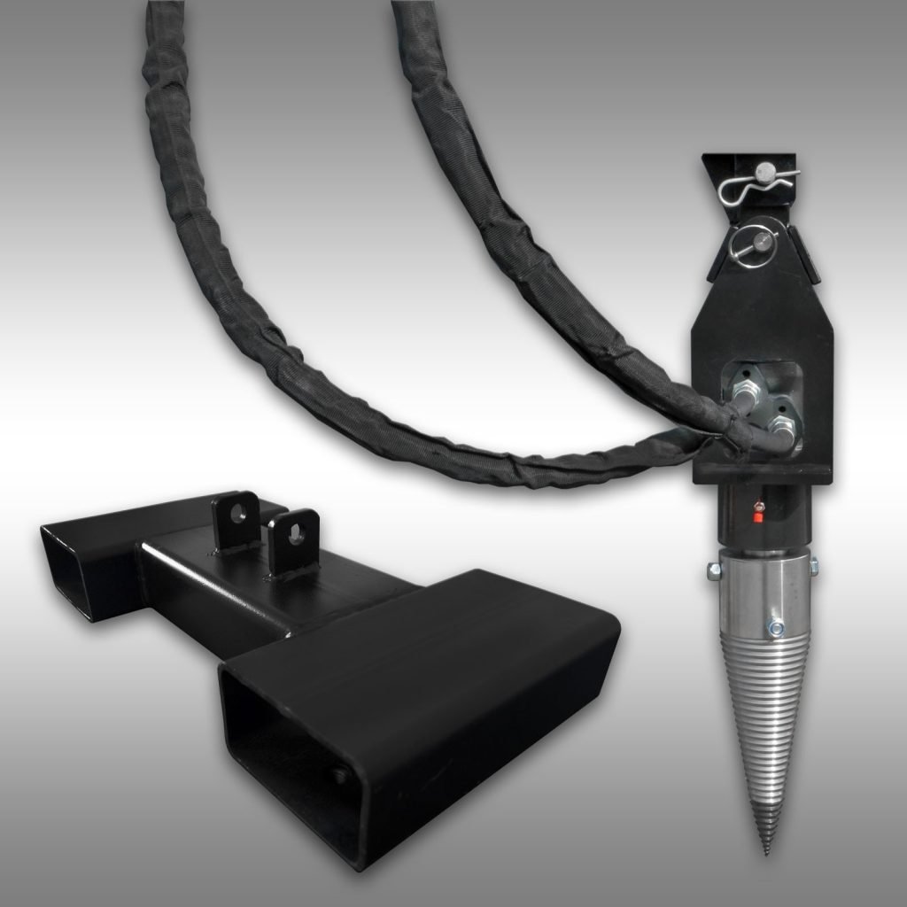 Jansen Kegelsplijter JSK-350-PG, met palletvork opname