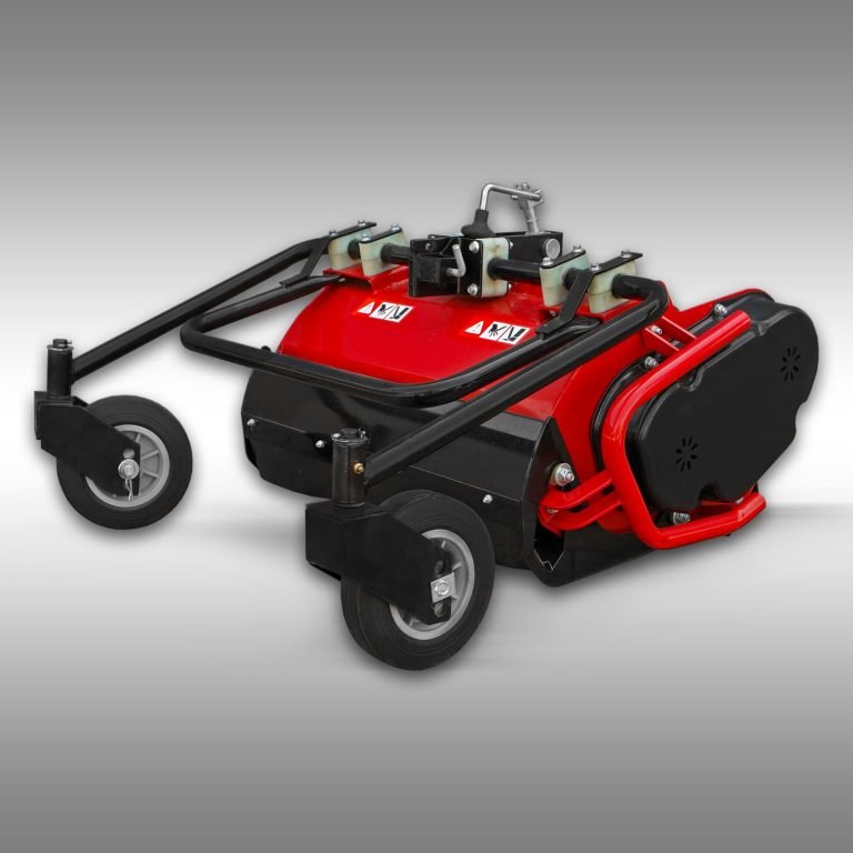 Klepelmaaier 60cm voor motorische werktuigendrager Jansen MGT-600 in studio-opname