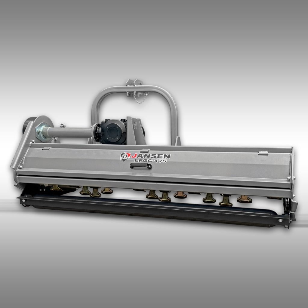 Jansen Klepelmaaier EFGC-175, Mulchmaaier, Maaiwerk