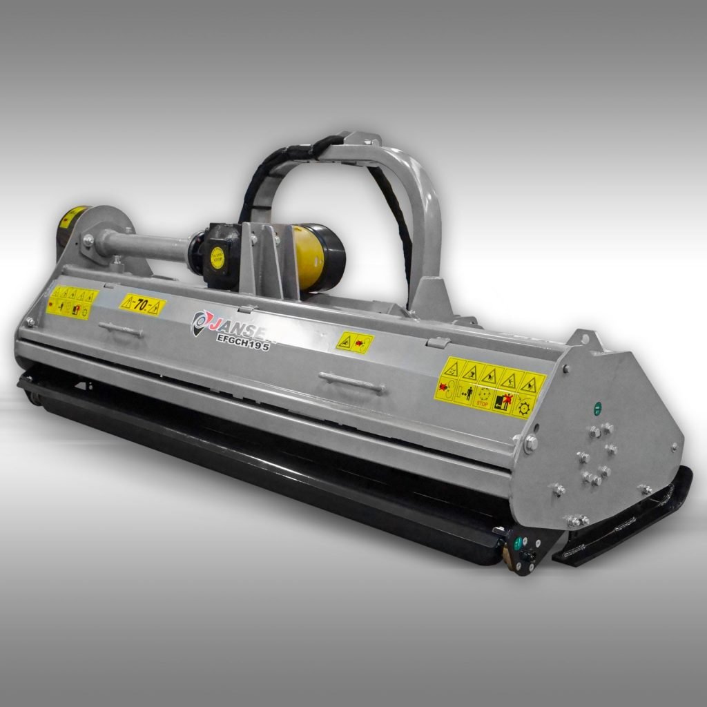 Jansen Klepelmaaier EFGCH-195, hydraulische zijdelingse verschuiving