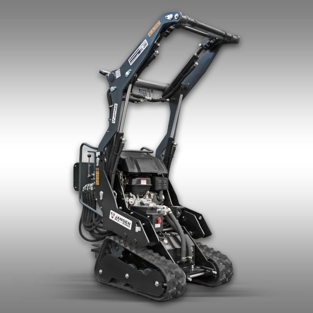 Jansen Mini Compactlader KL-200, Stand-On Skid Steer, Multilader, Rups
