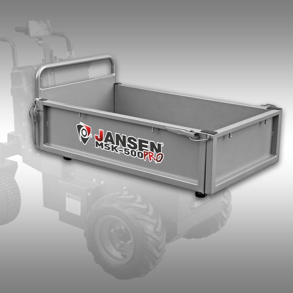 Jansen Platte bak voor MSK-500pro, groot laadoppervlak