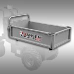 Jansen MSK-500pro bak met groot laadoppervlak in detail